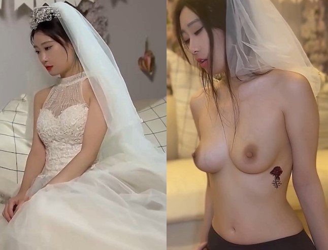 The promise hidden under the wedding dress, my ex’s cock is unforgettable